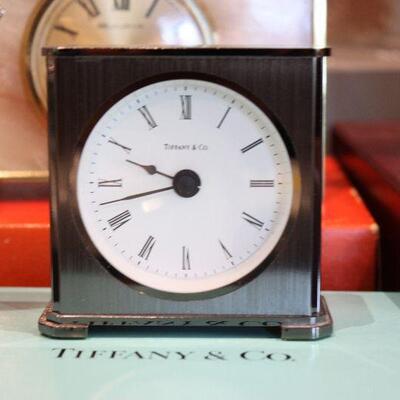 Tiffany desk clock