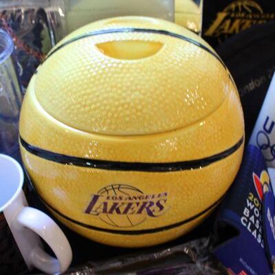 Lakers cookie jar