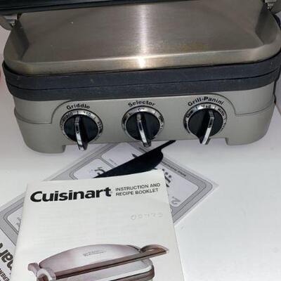 Cuisnart electric griddle 