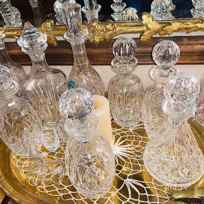 Waterford Crystal Decanters