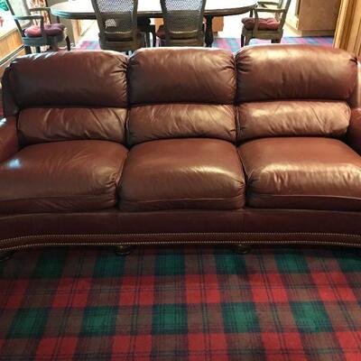 Hancock & Moore Red Leather Sofa Set
(3) Seater
85