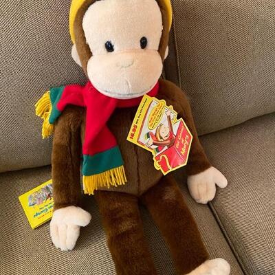 2001 Curious George mint from Macy's (Twin Tower icon)