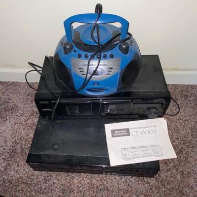 CD PLAYER AND TUNER