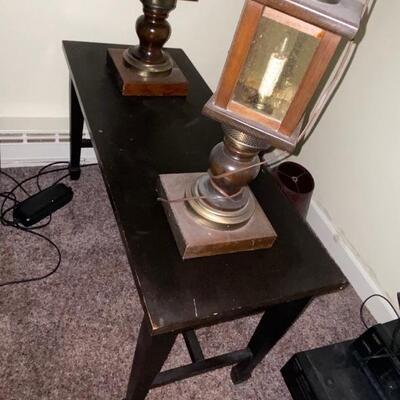 LAREG LANTERN STYLE LAMP (PAIR)