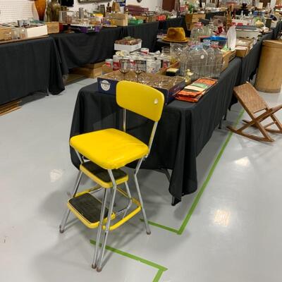 Yellow Cosco Kitchen Chair