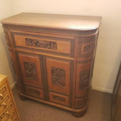 5999 â€¢ Wooden Carved Cabinet
