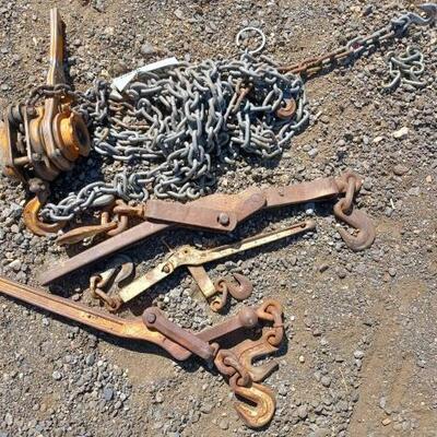 #81032 â€¢ Four Come Alongs And Four Chains