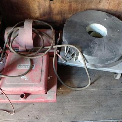 #8950 â€¢ Hunter Enginnering Tool Chest, Industrial Furniture Dolly And More
