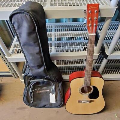 #3036 â€¢ Cresent Guitar With Road Runner Guitar Case