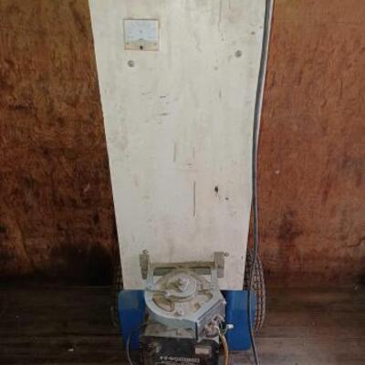 #8902 â€¢ Blue Dolly With EZ GO Textron Charger
