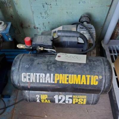 #3006 â€¢ General Pneumatic 4 GAL, 2 HP, 125 Maximum PSI