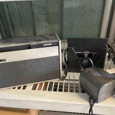 #3506 â€¢ Sony Cartridge Recorder, Camera, and Binoculars