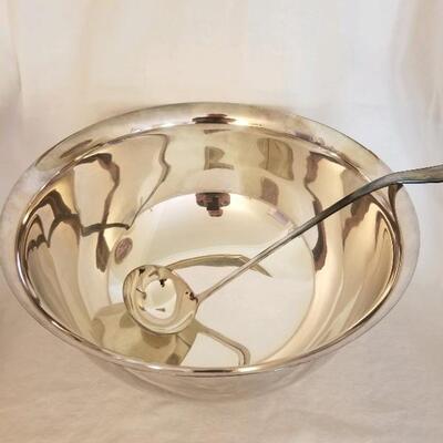 Silverplated Punchbowl