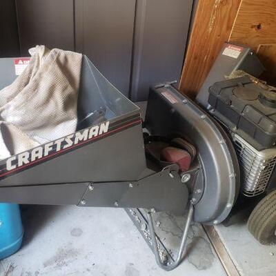Craftsman 5 hp chipper/shedder