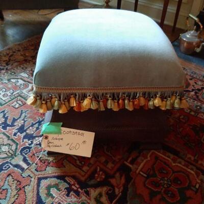 Vintage footstool  $60.00