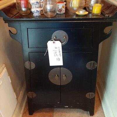 Oriental cabinet $145