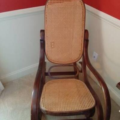 Bentwood rocker $85.00