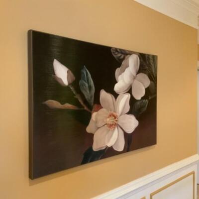 Magnolia Canvas Wall Art 