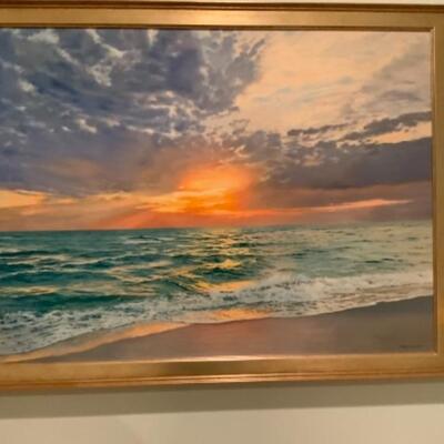 Mark Brown sunset print