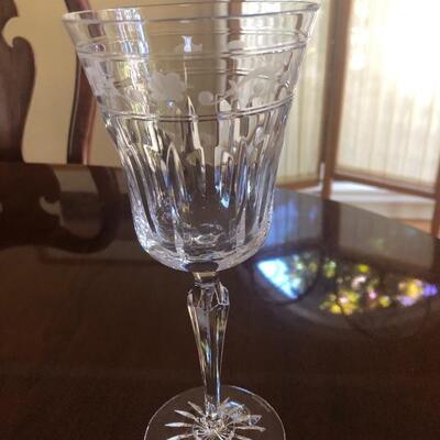 4 WEDGEWOOD WATER GLASSES. $75.00