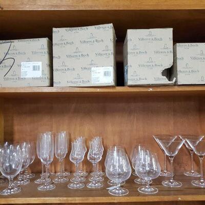 Villeroy & Boch Stemware Glasses New in Boxes