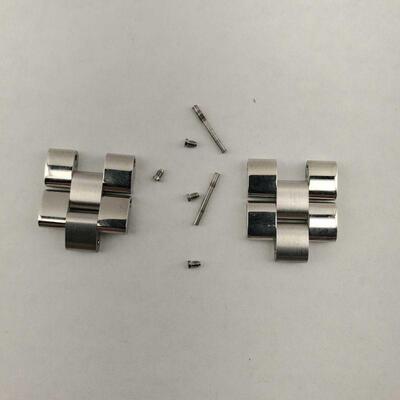 4 - Genuine New Cartier Roadster Stainless Steel Watch Band Bracelet Links 2510 - 18mm