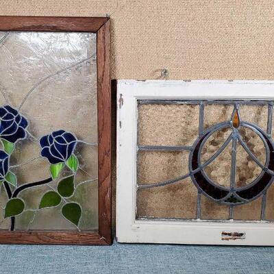 2 Stained Glass Windows