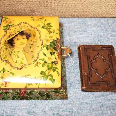 2 Victorian Empty Photo Books