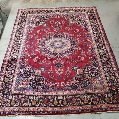 Used Estate Persian 100% Wool Pile Rug