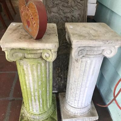 stone composite columns $55 each
