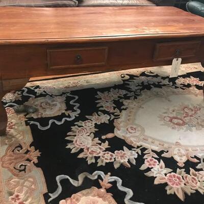 two drawer coffee table $79
59 X 28 X 20