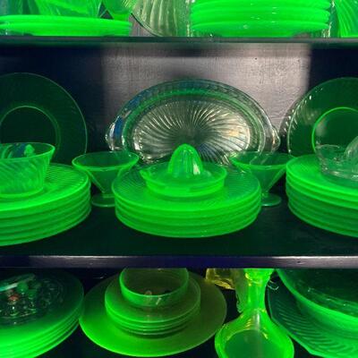 Vaseline Glass