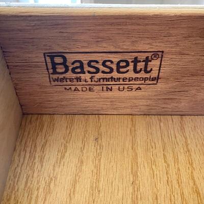 Hand painted vintage Bassett server 40 x 18 x 36