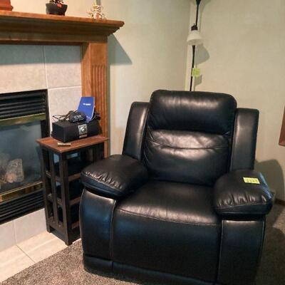 Automatic recliner rocker.  So comfy.