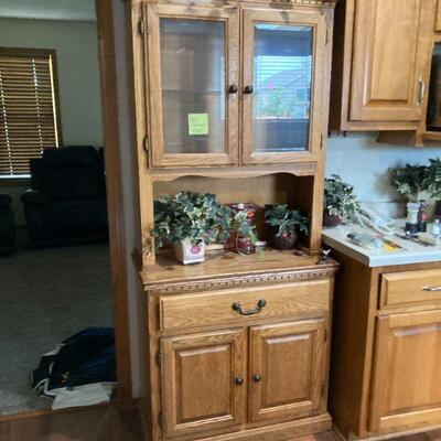 Oak cabinet