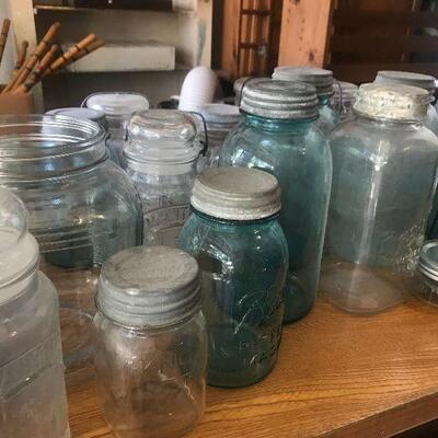 Mason Jar Bottles and Jars