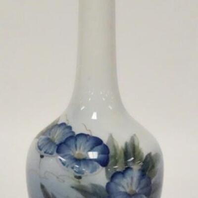 1066	ROYAL COPENHAGEN FLORAL VASE, #790, 43-6, 7 3/4 IN HIGH
