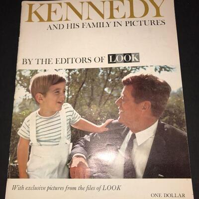 John F. Kennedy ephemera and plate sold as one lot 