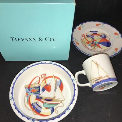 Tiffany & Co. Sailor dish set