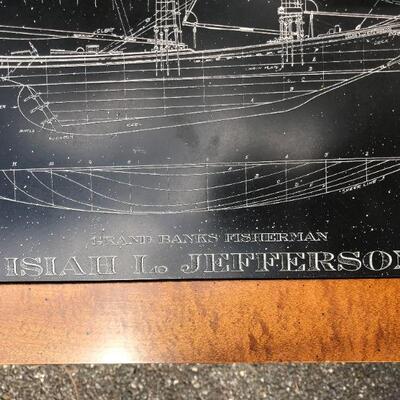 Schooner Slate Etching -Campaign Style-
Isiah L Jefferson
Grand Banks Fisherman  