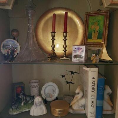#1024 â€¢ Candle Holders, Bookends, Art, Statues and More