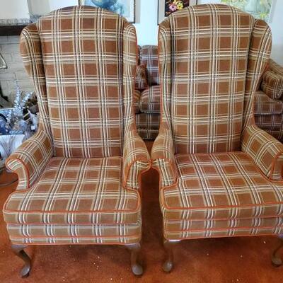 #1034 • 2 Vintage Chairs