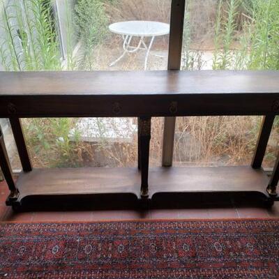 #1006 â€¢ Wooden Entry Table