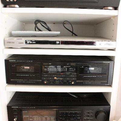 Onkyo stereo components, Sony DVD