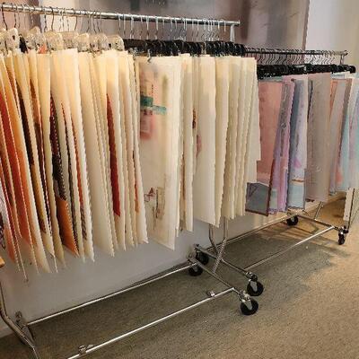 Original signed prints, watercolors, pastels, collages