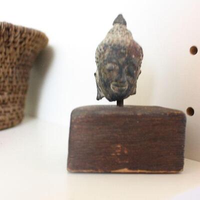 Bronze Thai Buddha head