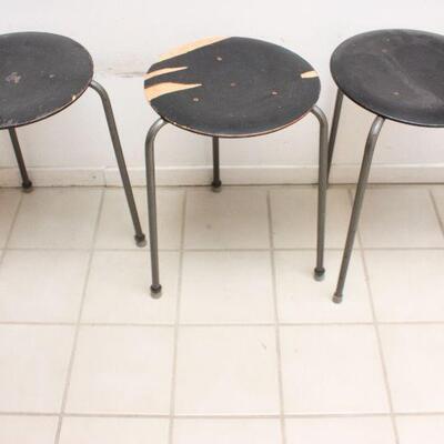 Danish modern stools