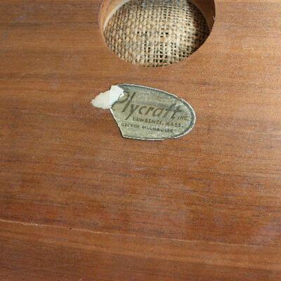 Vintage Plycraft Eames-style lounge chair with ottoman