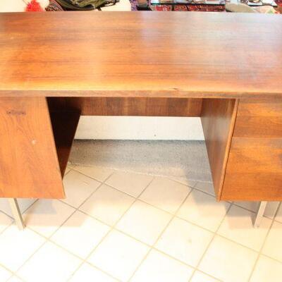 Vintage mid-century teak desk