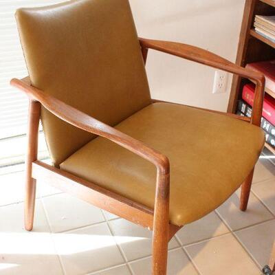 Vintage mid-century teak William Watting chair